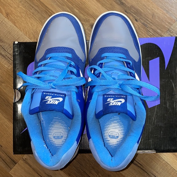2005 Nike SB Zoom Air Delta Force Stealth Blue Sport Royal - Picture 7 of 16